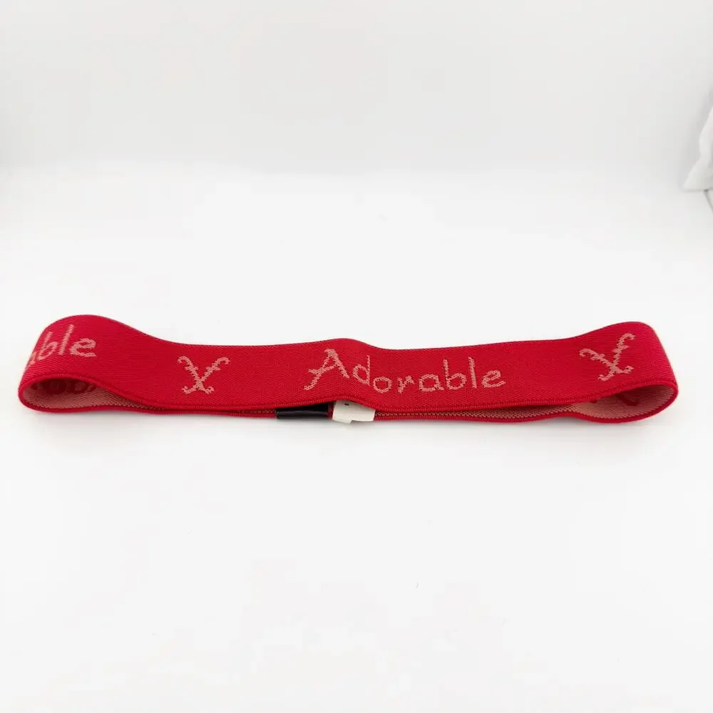 Frederic Fekkai Sporty Hair Band Headband Women's Adjustable Red Adorable‎